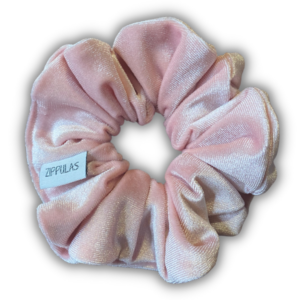 Scrunchie parigi rosa