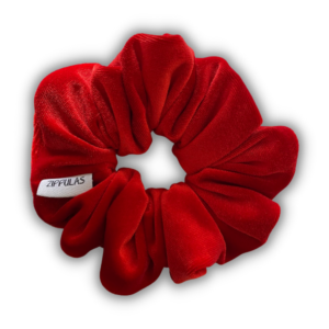 Scrunchie Parigi rosso