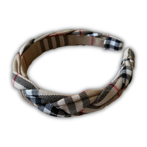 cerchietto treccia zippulas bormio tartan