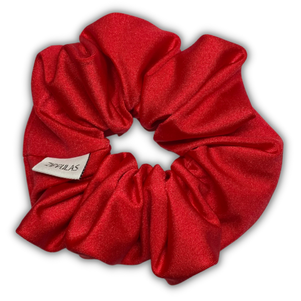 Scrunchie Madrid rosso