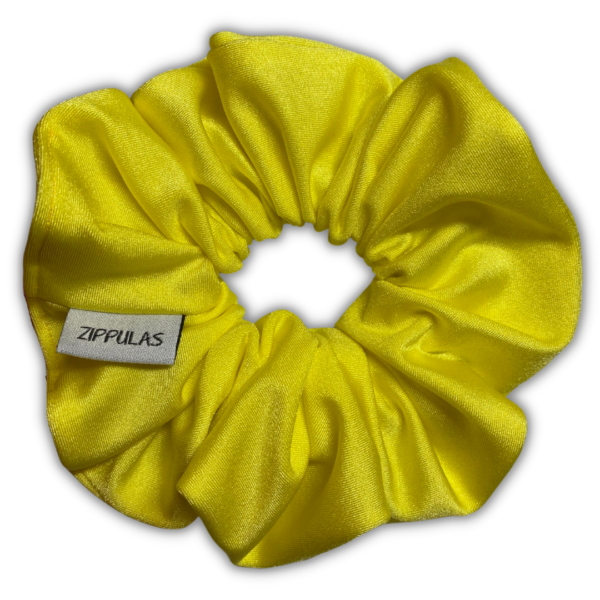 Scrunchie Madrid giallo